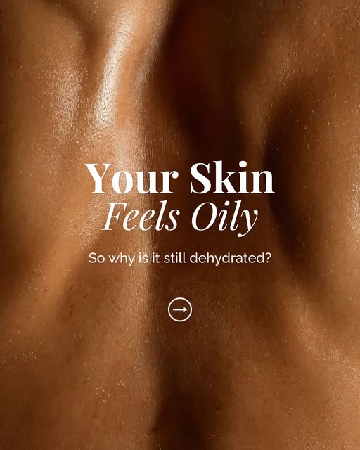 Oily doesn’t always mean hydrated. 💧

When your skin feels shiny but still tight or dry, stripping 