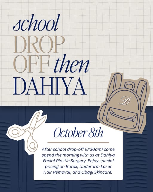 School drop-off… then Dahiya 💉✨

You handled the morning chaos, now it’s time for a little you time