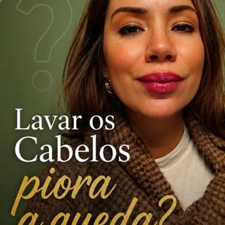 💆‍♀️ Lavar os cabelos piora a queda?

✨ Manter o couro cabeludo limpo é essencial para a saúde dos 