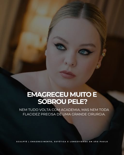 Emagreceu muito e percebeu que a pele não acompanhou essa transformação?
Após uma grande perda de pe