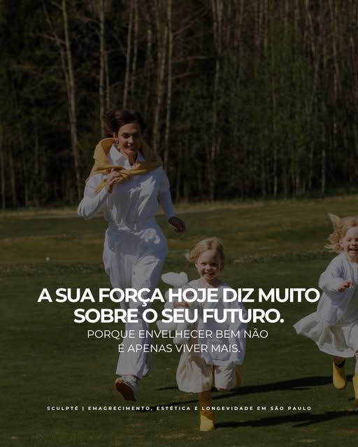 A força que você preserva hoje diz muito sobre a forma como irá envelhecer.

Massa muscular não é ap