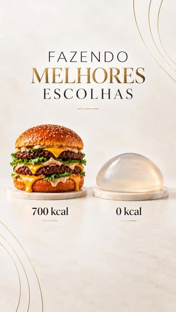Quando a nutri fala em “fazer escolhas inteligentes” e você leva pro lado errado. 😂
700 kcal 🍔
0 k