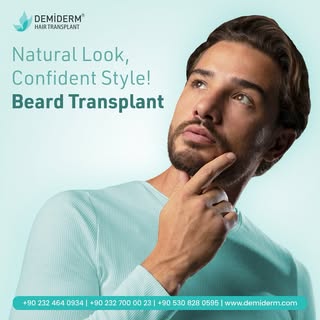 Increase your self-confidence with a beard transplant and attract attention at every glance. 

For d