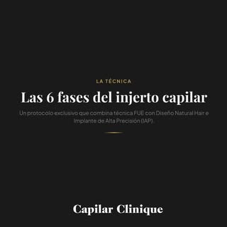 Un injerto capilar no es una intervención. Es un proceso.

Desde el primer diagnóstico hasta el segu