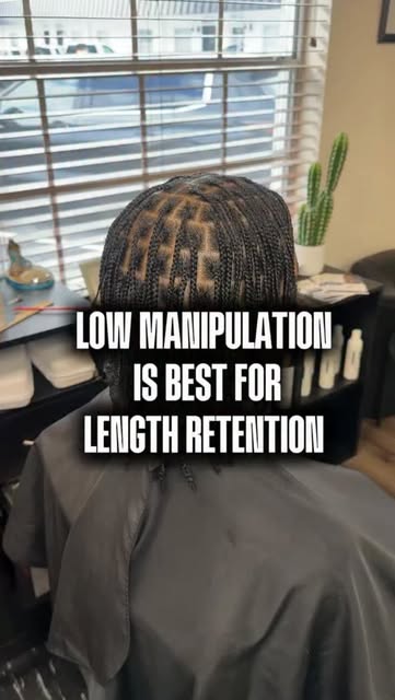 Protective styling and low manipulation is how i help my clients retain length. There are many diffe