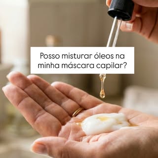“Ju, misturar óleo na máscara não atrapalha a absorção dos ativos?” 🤔

Muita gente me pergunta isso