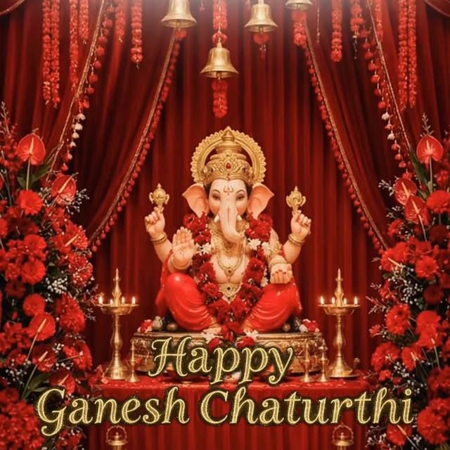 A day filled with devotion, happiness, and beautiful moments as we welcomed Lord Ganesha with prayer