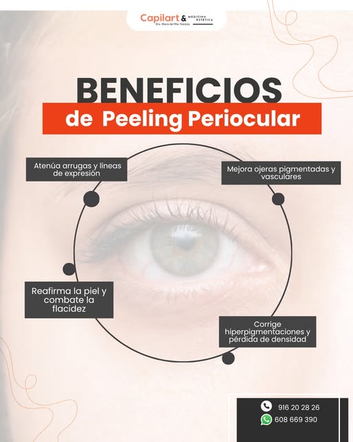 Una mirada más luminosa, firme y rejuvenecida.

El Peeling Periocular “Dark Circles” es un tratamien