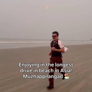 Saturday evening. 🌅
Range Rover down, feet on the sand, and a little run along Asia’s longest drive