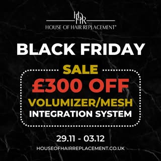 Ready to transform your look? This Black Friday, you can save £300 on our Volumizer/Mesh Integration