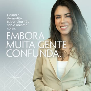 Caspa e seborreia não são a mesma coisa.

E nenhuma delas significa falta de higiene.
A caspa costum