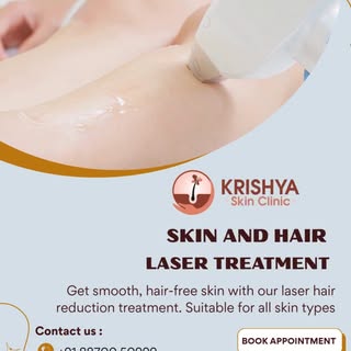 skin and hair
laser treatment
Get smooth, hair-free skin with our laser hair reduction treatment. Su