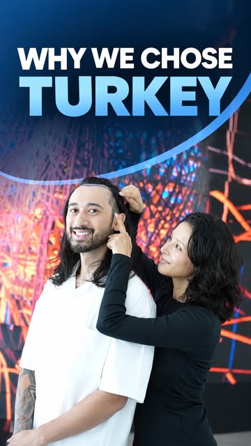 Why did we fly to Turkey for a hair transplant? ✈️🇹🇷

For us, it came down to three things:

💰 Be