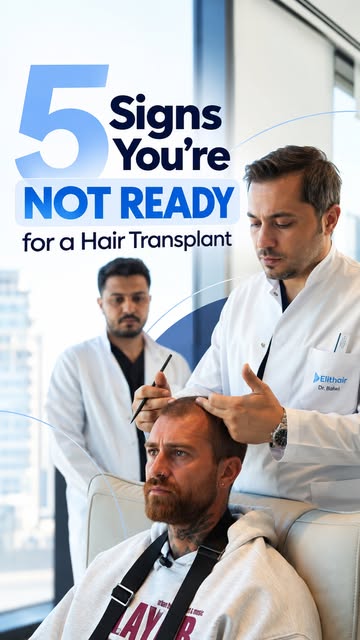 Are You a Good Hair Transplant Candidate? 👀

Not everyone is ready for a hair transplant. Your age,