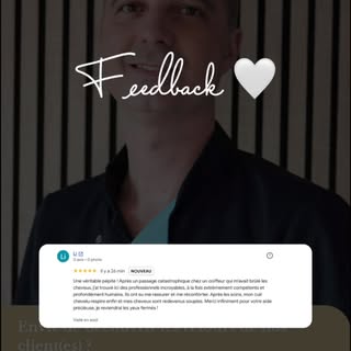 Des cheveux très abîmés ne signifient pas forcément qu’il n’y a plus rien à faire.
Cette cliente est