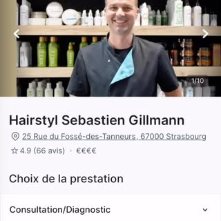 Prendre rendez-vous pour vos cheveux à Strasbourg ? Quelques clics suffisent. 📲
Besoin d’un diagnos