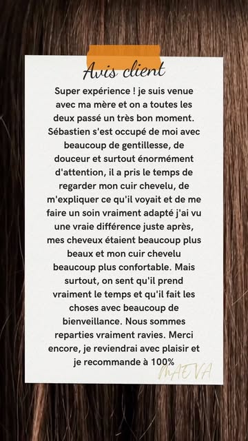 Un soin cheveux ne devrait jamais être choisi au hasard.

Au Centre d’Expertise Capillaire  Sebastie