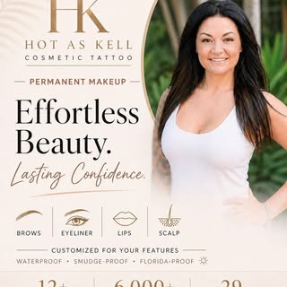 With over 12 years in Cosmetic Tattooing, 6,000+ procedures performed, and 29 advanced certification