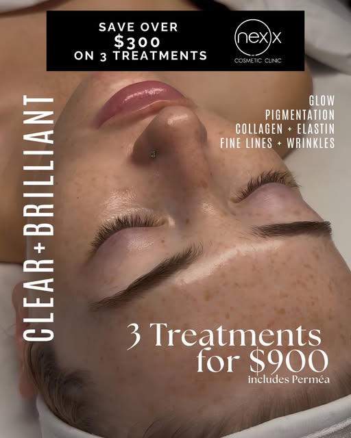 LIMITED-TIME OFFER‼️

Save over $300 on a package of 3 clear and brilliant treatments. 

BOOK👇🏻
📍