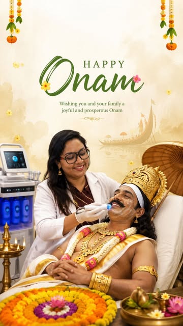 Good vibes, grand feasts, and golden memories. Wishing everyone a very Happy and prosperous Onam! 🌾