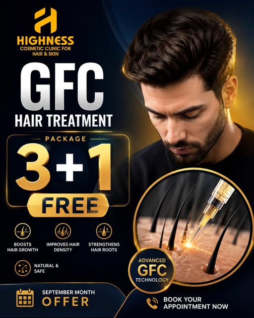 Advanced GFC

Take control of hair loss and restore your hair's natural density with advanced GFC (G