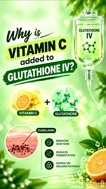 Glutathione IV-ൽ എന്തിനാണ് Vitamin C ചേർക്കുന്നത്❓ 

3 ശാസ്ത്രീയ കാരണങ്ങൾ ഡോക്ടർ വ്യക്തമാക്കുന്നു! �