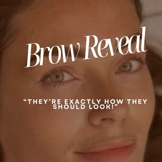 One thing I’ll never get bored of...

Watching someone see their brows for the first time. 🥹

This 