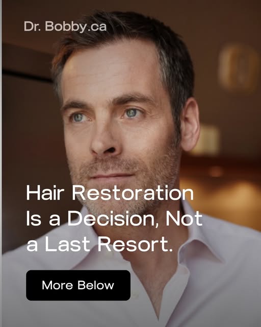 Somewhere along the way, hair restoration got a reputation as a last resort. In practice, it's a tim