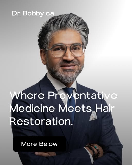Hair loss is rarely only about the hair. That is where Dr. Bobby's consultations start.

Before spec