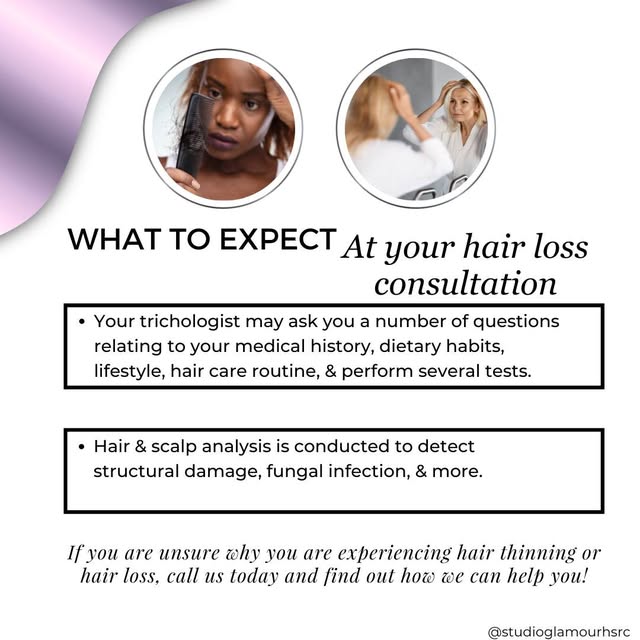 Hair loss isn’t just about what you see on the outside. 💜

Let’s get to the ROOT of the problem! Ou