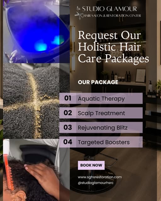 Healthy hair starts with a healthy scalp. Your scalp deserves attention too!

Our scalp care service