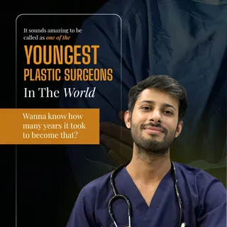 It was a long journey… it took me 14 years to become this.

Being called one of the youngest plastic