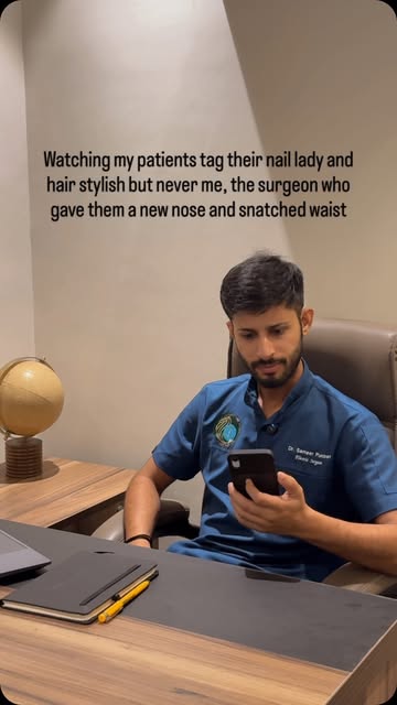POV: Your surgeon is your biggest flex, but somehow never gets the tag. 😂

#PlasticSurgeon #Plastic