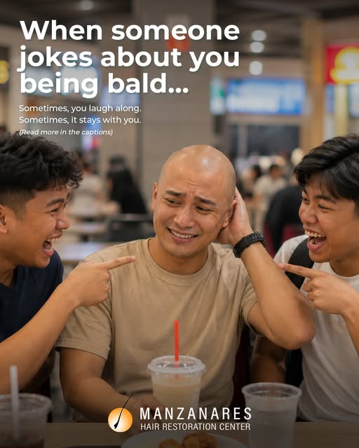 “Kalbo.” “Panot.” “Uy, numinipis na.”

In Filipino culture, asaran about appearance can easily be pa