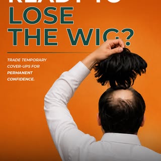 Wigs and hair systems can temporarily cover hair loss, but the right treatment can provide a long-te