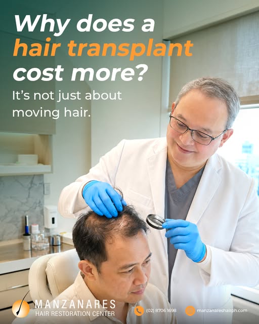 With decades of experience in surgical hair restoration, Dr. Manzanares personally handles consultat