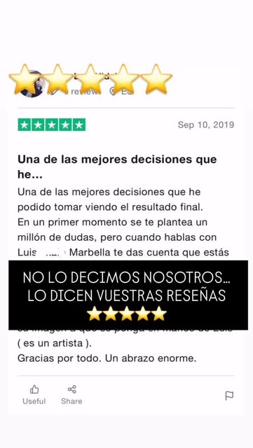 Continuamos ofreciendo los mejores resultados en micropigmentación capilar, sumando reseñas de 5 est