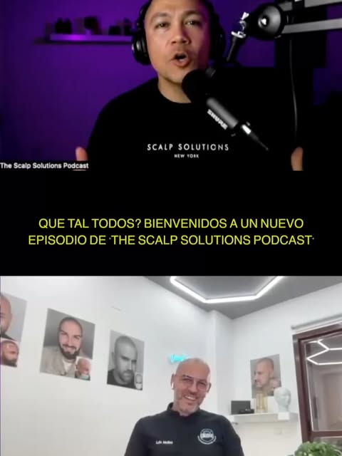 **RESUBIDA** Entrevista a Luis Molina para el podcast “The Scalp Solutions, New York” 🇺🇸 con David