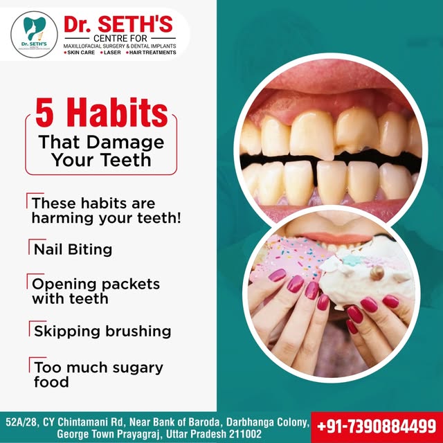 Protect your enamel before it’s too late! 🦷⚠️

Everyday habits like opening packages with your teet