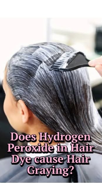 Does Hydrogen Peroxide in Hair Dye Cause More Gray Hair? | Hair Dye & Premature Graying | Dr. Shahid