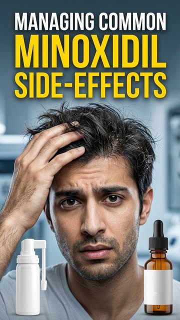 Minoxidil Side Effects & How to Manage Them | Dr. Shahid Shamsher #reelsinstagram

Minoxidil Side Ef