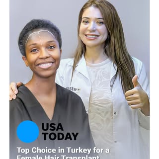 We’re thrilled to be featured in USA Today as the Top Choice in Turkey for Female Hair Transplants!�