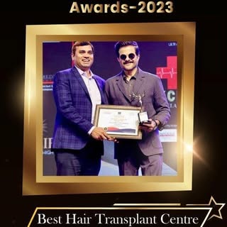 We are elated to announce that Celestee has been honored with the prestigious

 "Best Hair Transplan