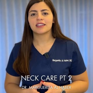 In part 1, Dr. Marguerita talks about why the neck ages faster.
Now here's how to keep it firm, and 