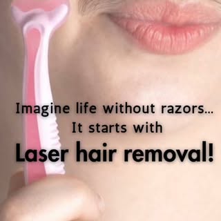 BENEFITS OF LASER HAIR REMOVAL: 
Almost permanent results
Pain free
Cost effective on long run
Conve