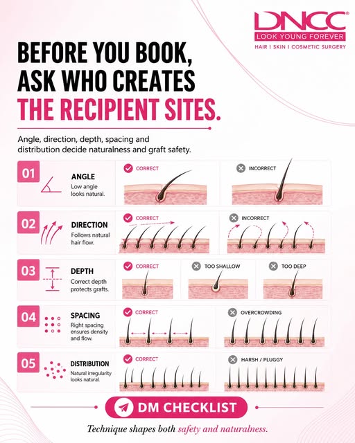 Before you book your hair transplant, ask this one important question:
Who is creating the recipient