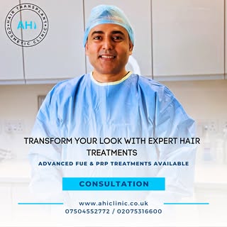 🌟 Transform Your Look with AHI Clinic 🌟

👨‍⚕️ Meet Dr. Waqas Chaudhary, our renowned hair restora