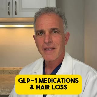 Can GLP-1 medications cause hair loss? #hairloss #glp1