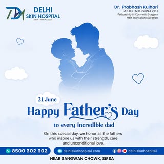 Happy Father's Day! 💙

A father’s love is one of life’s greatest blessings—offering strength, prote