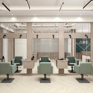 Swipe across to see the renderings of this gorgeous new wig salon transform into reality @shiracusto